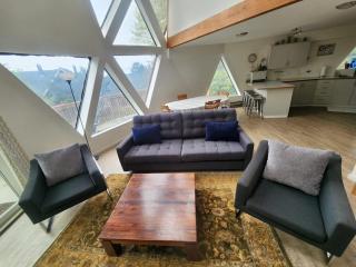 Unique Geodesic Dome Home with WiFi Deck & Lovely Views - 2 Dogs OK - 8
