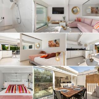 Villa gypsea luxe - terrasse - parking - Port Nature - Village Naturiste - 9