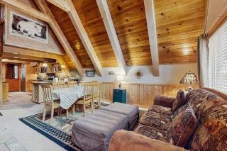 Charming Updated Rustic Cabin with Gas Fireplace close to Lake and Ski Resort - 2