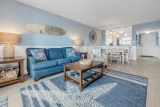 Top Floor with Ocean and Pool Views Located on No-Drive Beach - 1