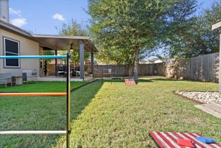 Leander Home with Shaded Backyard, Games and Grill - 3