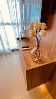 Cobertura Dois Andares com Hidromassagem Privativa uma quadra do mar - 8