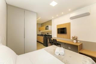 Apartamento 204 - Eixo · Estúdio Funcional c/ Cozinha e Enxoval Completo - 0