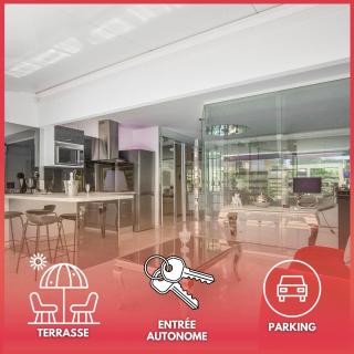 Villa Shimmer - design - terrasse - Parking - Port Nature Village Naturiste - 0