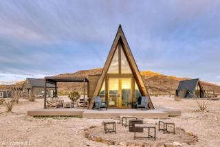 Amazing A-Frame Comfortable for Four in Terlingua, Texas - 0