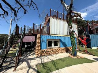 Charming accessibility aid-Accessible Tiny House with Patio near Wichita Mountains – Medicine Park, OK - 1