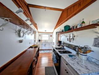 Rustic Waterfront Beach House with Private Beach, Fire Pit & Dock, Near Bar Harbor in Hancock, Maine - 8