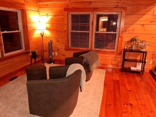 Peaceful Log Cabin on Private Acres with Creek & Pond in Rileyville, Virginia - 2