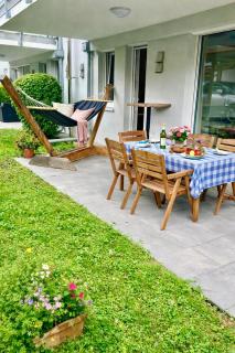 Zentrales Apartment in Friedrichshafen mit Terrasse für bis zu 5 Personen - 0