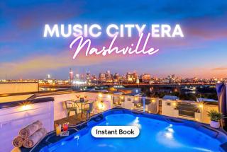 NEW Nash Eras - Rooftop Decks with Hot Tub - 15 Beds - 0