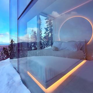 BlackMirror - Luxury Glass Cabin and Panoramic View - 6