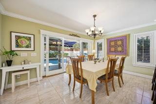 Private pool, 3 bedrooms, 3 bathrooms, 2 car garage with EV charger, across from beach access - 6