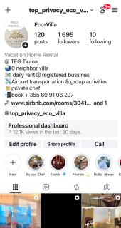 Top privacy Eco Villa Villa 2026 TEG hill,best in Tirana with no neighbours - 9