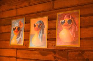 Вілла 4 качки будинок з чаном у лісі біля Львова - 4