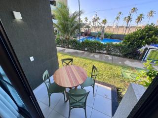 Lindo Flat Térreo com Vista p/ Piscina | Mana A019 - By Anfitrião Legal - 9