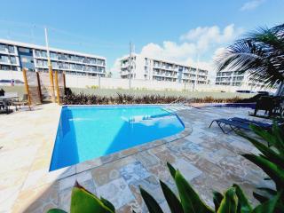 Lindo Flat Térreo com Vista p/ Piscina | Mana A019 - By Anfitrião Legal - 2