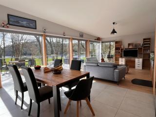 Villa d'architecte en bois avec vue superbe sur le fleuve la Vilaine - 7