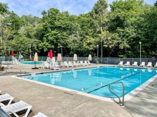 Pocono Escape Fire Pit Game Room Lake Access - 7