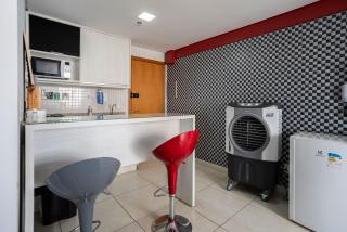 Studio c Varanda Garagem e Jacuzzi Jardim Goias - 1