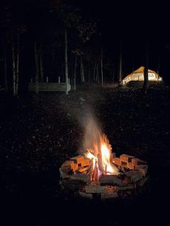 RRG Glamping Tent, Heated, Fire Pit, Hot Tub - 4