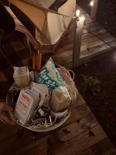 RRG Glamping Tent, Heated, Fire Pit, Hot Tub - 3