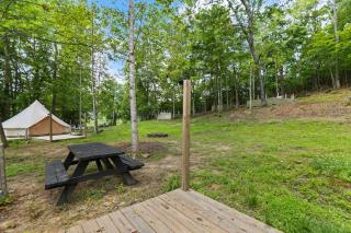 RRG Glamping Tent, Heated, Fire Pit, Hot Tub - 1