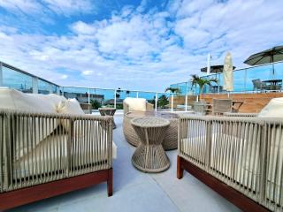 Flat Completo a poucos passos da praia e do centro - 0