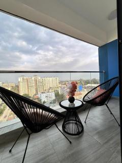 supreme living apartments with well equipped gym swimming pool ample parking area, children playing ground and amazing scenic views - 9