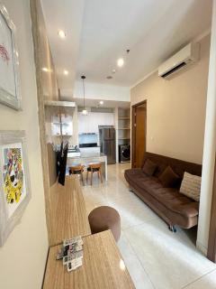 TAMAN ANGGREK MaLL CONNECTED 2 BEDROOM FLAT SUPER COMFORTABLE NEW FURNITURE LUXURIOUS BUILDING TAMAN ANGGREK RESIDENCE APARTMENT - 0