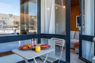 40m flat with balcony Deauville center - 5