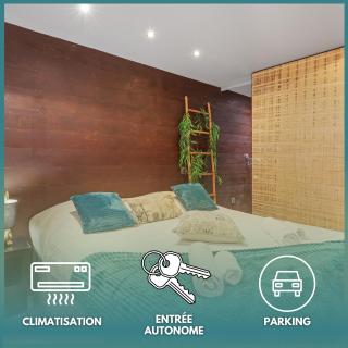 Le Tikanah Port Nature 8 - Rez Jardin - Terrasse - Parking - Village Naturiste - 0