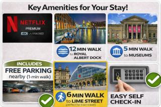 Central Apt Sleeps 6 - Bars, Restaurants & Parking - 8