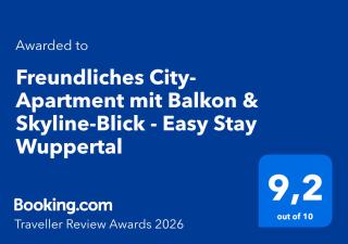 Freundliches City-Apartment mit Balkon & Skyline-Blick - Easy Stay Wuppertal - 3