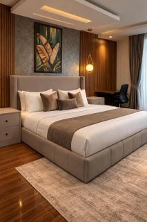 Luxury 2 Bedroom Sky Suite at Gold Crest Lahore with City Views, Xbox & Foosball - 2