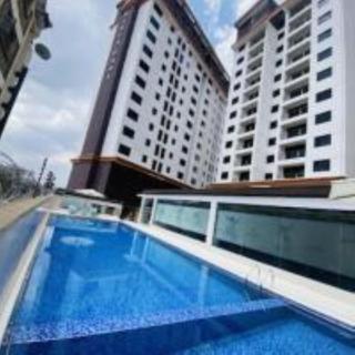 celestial comfort apartments with ample parking space,heated swimming pool, modern equipped gym, and amazing city views - 0