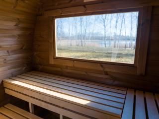 Private lakeside holiday house with fireplace, sauna, hot tub - Ezernams Dzintars - 3