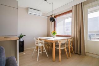 Moderni saunallinen asunto keskustassa ilmaisella parkkipaikalla - 6