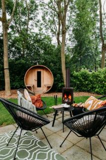 Retro Chic Wellness met hottub & sauna - 6