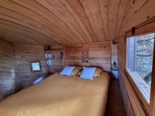 Cabane perchée Les Cabanes de Fallot - sauna bain-froid piscine naturelle - 1
