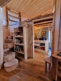 Cabane perchée Les Cabanes de Fallot - sauna bain-froid piscine naturelle - 5