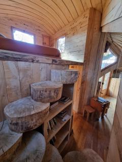 Cabane perchée Les Cabanes de Fallot - sauna bain-froid piscine naturelle - 4