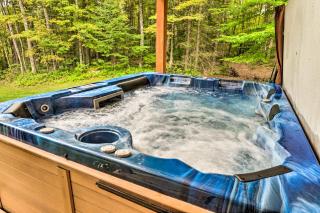 Secluded 2BR Cabin w Hot Tub, Pond, Trails, WiFi - 9