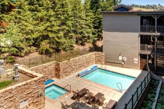 Walk to Ski Slopes Trails Cozy 2-Bedroom Recently Renovated Condo with Pool Hot Tub BBQ and AC BBL-351B by KBM Resorts - 0