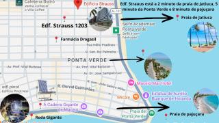 Apto Premium com vista panorâmica a 200m de Ponta Verde & Pajuçara - 2