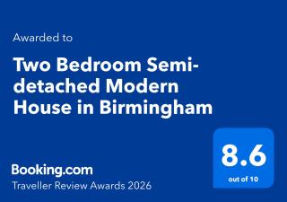 Two Bedroom Semi-detached Modern House in Birmingham - 7
