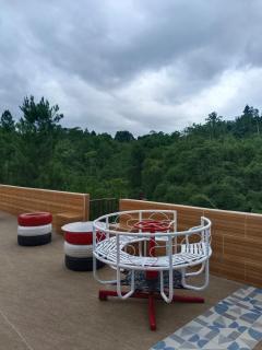 Rumah kayu healing di kaki gunung Salak - 7