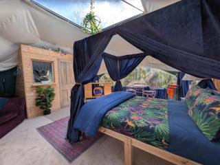 Luxury Glamping in the Stargazer Dome - Beautiful Private Setting close to Narberth - 4