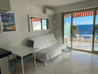 Beau studio front de mer Juan les pins vue mer exceptionnelle - 3