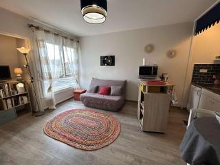 Studio à 100m de la plage pour 3 pers avec lave-linge - FR-1-224C-51 - 1