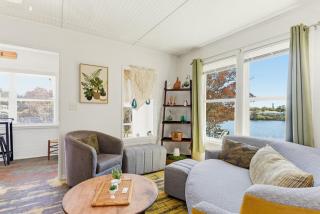 Riverside Garden Apartment w Deck and Views - 4